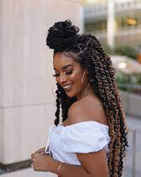 1 Hair Material 18 Inch Water Wave For Passion Twist Hair Made With 100 High Quality Low Temperature Kanekalon Twist Hairstyles Hair Styles Short Hair Styles