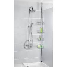 Domaso Telescopic Metal Wall Mounted Shower Caddy Wayfair Uk Bathtub Storage Shower Caddy Shower