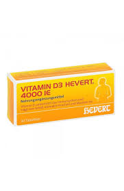 Hevert Vitamin D3 Hevert 4 000 I E Tablets 30 Pcs