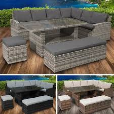 Ratten im haus oder garten: Poly Rattan Sitzgarnitur Gartenmobel Essgruppe Lounge Sitzgruppe Garten Eco Eur 68 95 Picclick De