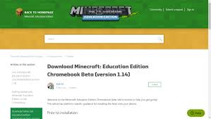 · select get the app. Minecraft Education Edition Now Available On Chromebooks