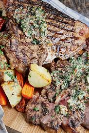 The tantalizing fragrance of the herbs de provence is unforgettable. T Bone Steak With Garlic Butter Grilled Steak Recipes Tbone Steak Recipe Grilled Dinner