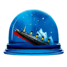 Rms carpathia traf ungefähr anderthalb stunden nach dem untergang ein und rettete alle überlebenden am 15. Schneekugel Schuttelkugel Untergang Der Titanic