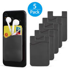 Maybe you would like to learn more about one of these? 5 2 1 Pack Phone Card Holder Tsv Adhesive Silicone Credit Card Pocket Money Pouch Holder Case For Cell Phone Ultra Slim Pocket Id Credit Card Holder Sleeves Pouch Compatible With All Smartphones