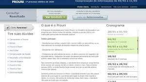 A divulgação dos resultados para a seleção do prouni foi feita ainda em agosto deste ano. Prouni 2020 Resultado Da Primeira Chamada E Divulgado Veja Como Acessar Educacao G1
