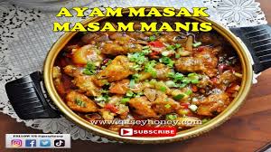 Jom tengok resepi ayam masam manis style nina~. Ayam Masak Masam Manis Sweet Sour Qasey Honey