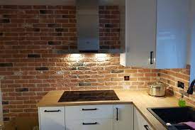 Acrylic splashbacks are an increasingly popular method of decorating kitchens, giving a stunning deep high gloss finish without compromising on 1 x tube of silicone is enough to fix approximately 1.5m² of splashback to the wall. Brick Wall Tiles As Splash Back