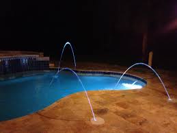 A variety of plumbing choices makes this deck jet easier to install. Laminar Led Deck Jets Custom Swimming Pool Splash Pool Pool