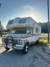 Image result for Bright Blue 1981 Motor Home