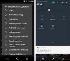 Using the function revoke/restore permissions: How To Launch An App From Quick Settings Android