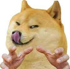 Dog with human hands meme. Doge Licking Meme With 2 Human Hands Keep Meme
