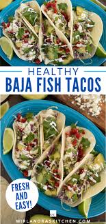 Place on preheated skillet and spray with olive oil, cook 4 to 5 minutes on each side until fish is just opaque and charred. Tasty Baja Fish Tacos Using Cod Video Mirlandra S Kitchen