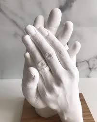 Couples Hand Casting Kit Etsy In 2020 Couple Hands Casting Kit Hand Molding