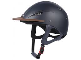 Gpa Easy Leather 2x Riding Helmet