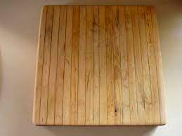If the cutting board begins to warp due to the water contact on just one side, turn it over and it will slowly flatten out. The Best Finish For Cutting Boards Popular Woodworking Magazine