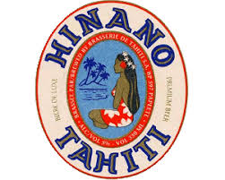 Paper Beer Coaster Hinano Brasserie De Tahiti Hinano Tahiti Tiki Hawaii Retro Caravan