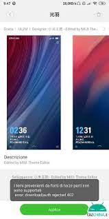 The new miui 9 is coming with new four exciting themes that will be available later this to many of the miui 8 supported devices. How To Install Third Party Themes On Miui 9 Onwards Guide Gizchina It
