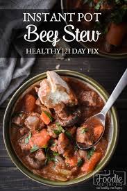 Visit this site for details: 21 Day Fix Instant Pot Beef Stew The Foodie And The Fix