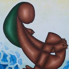 "Cannoball Dive" by Daniel Burtea, Oil