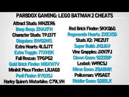 Red power bricks are well hidden. Lego Batman 2 Cheat Codes Xbox 360 Invincibility