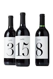 Fashion Beauty Wine Bottle Table Wine Theme Wedding Vineyard Wedding