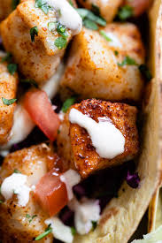 Authentic baja cuisine with a coastal twist Super Easy Grilled Fish Tacos With White Sauce I Wash You Dry