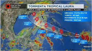 ᔕᘮᔕᑕᖇᓮᕊᙓ☂ᗴ ꭹ ᕍᗩᒪᗴ ᒪᓰḱᗴ ᕈᗩᖇᗩ ᙢᗩᔕ. Tormenta Tropical Laura Va Directo A Puerto Rico Florida En El Lado Sucio Del Ciclon Wftv
