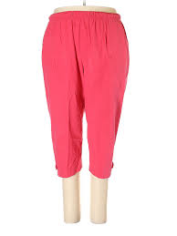 Details About White Stag Women Pink Casual Pants 2x Plus