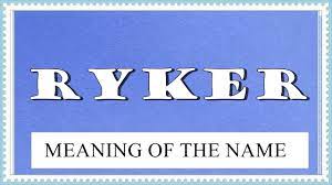 Meaning Of The Name Ryker Fun Facts Horoscope Youtube