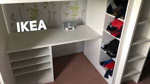 Favoloso cameretta con soppalco ikea tutto sulle idee per letto con scivolo ikea letto soppalco3 cassetti2 ante stuva fritids bianco v. Changing Desk Orientation On Loft Bed Stuva From Ikea Youtube