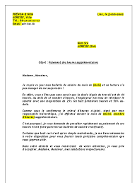 Nombre d'heure de travail par mois. Demande De Paiement Heures Supplementaires Relations Entre Employes