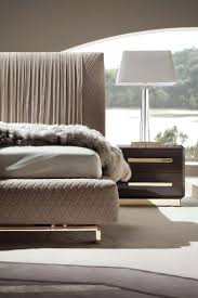 Giorgio Collection Upholstered King Size Bed Pleated Quilted Velvet Headboard In 2021 Bed Furniture Design Bed Design Master Bedroom Interior