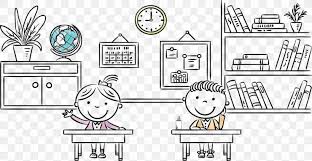 Over 2,000 clip art related categories to choose from. Clip Art Classroom School Student Png 1014x525px Classroom Area Art Artwork Black And White Download Free