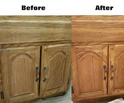 That has potential for disaster since it is very hard to apply evenly without overlap streaks. Easily Renew Wood Cabinets Without Actually Refinishing 6 Steps With Pictures Instructables