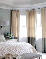 Great Idea For Half Windows 2 Colours Curtains Living Room Home Bedroom Home Decor