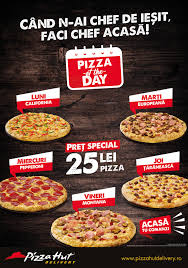 Maybe you would like to learn more about one of these? Pizza Hut Delivery LanseazÄ Oferta Pizza Of The Day