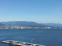 New commercial restaurant build in the heart of downtown vancouver with lutron motorized rollershades. Cactus Club Coal Harbour Dine Eats
