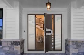 Pivot Doors Modern Front Doors Custom Entry Wood Doors Chicago