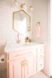 Modern Glam Blush Girls Bathroom Design Girls Bathroom Design Girls Bathroom Gold Bathroom
