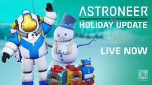 Unlocking the final suit color, the gold suit! Astroneer The Holiday Update Is Live Gather Presents Facebook