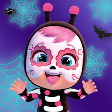 I adore the art with crybaby and her many toys. Cry Babies Magic Tears France Photos Facebook