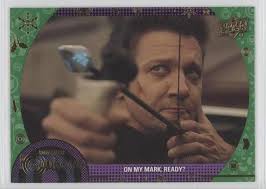 2023 Upper Deck Marvel Studios Hawkeye Green On My Mark. Ready? #44
