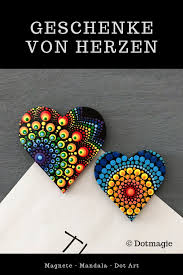 Kleine Geschenke Mandala Wall Art Dot Art Painting Mandala Rock Art