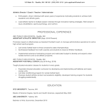 Writing a art director cover letter is your introduction to the hiring manager. Athletic Director Cover Letter And Resume Examples