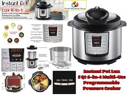 Black And Decker Wifi Crockpot Instant Pot 5 Qt Slow Cooker 6 In 1 Programmable Pressure Cooker Rice Steamer Instantpot Pressure Cooker Rice Cooker Pressure Cooker