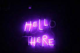 The Best Scene In A Movie Ever Purple Aesthetic Dark Purple Aesthetic Neon Signs