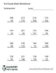 Refers to numbers in base 10 (the numbers we use in everyday life). Addition Grade 3 Math Worksheets Pdf