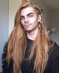 After dividing your hair, cross the outer right strand of hair over the middle strand, then cross the left outer strand over the middle strand and repeat. Long Haired Men You Ve Never Seen Before Long Hair Styles Men Long Hair Styles Hair Styles