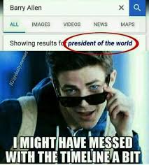 Flash For President Flash Funny The Flash Superhero Memes