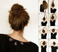 Tutoriel Coiffure Le Chignon Facile Et Rapide Coiffure Chignon Facile Coiffure Facile